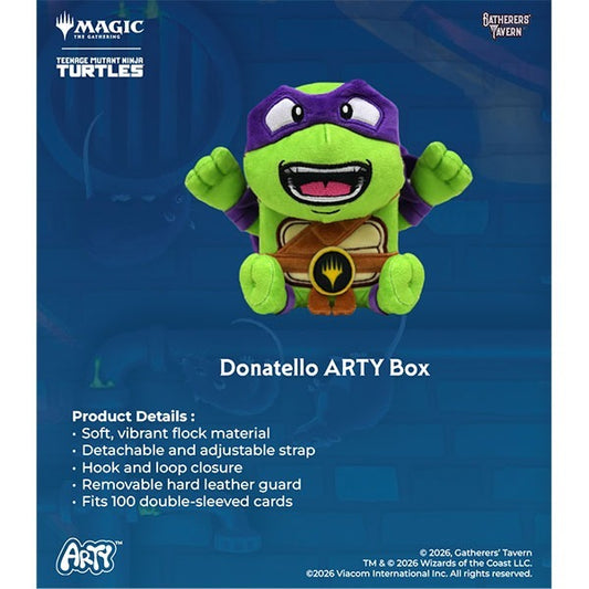 Deckbox: MTG ARTY Box- Teenage Mutant Ninja Turtles- Donatello
