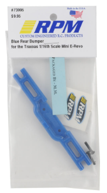 Discontinued - RPM Rear Bumper (Blue) (1/16 E-Revo)