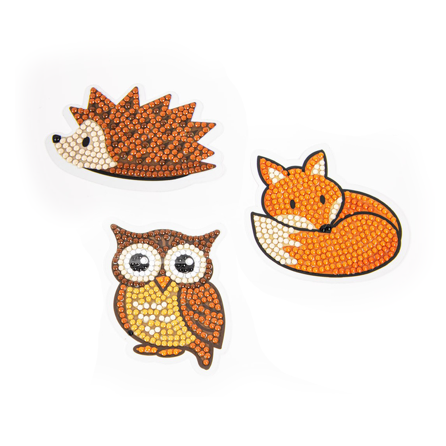 Dotzies 3 Stickers Multi Pk - Forest Friends