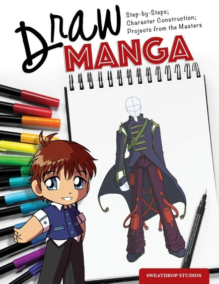 Draw Manga - Step-By-Step, Easy To Follow Directions