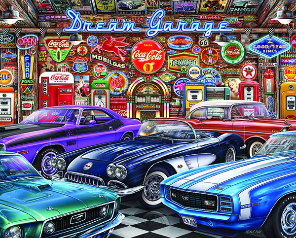 Dream Garage 1000 Piece Springbok