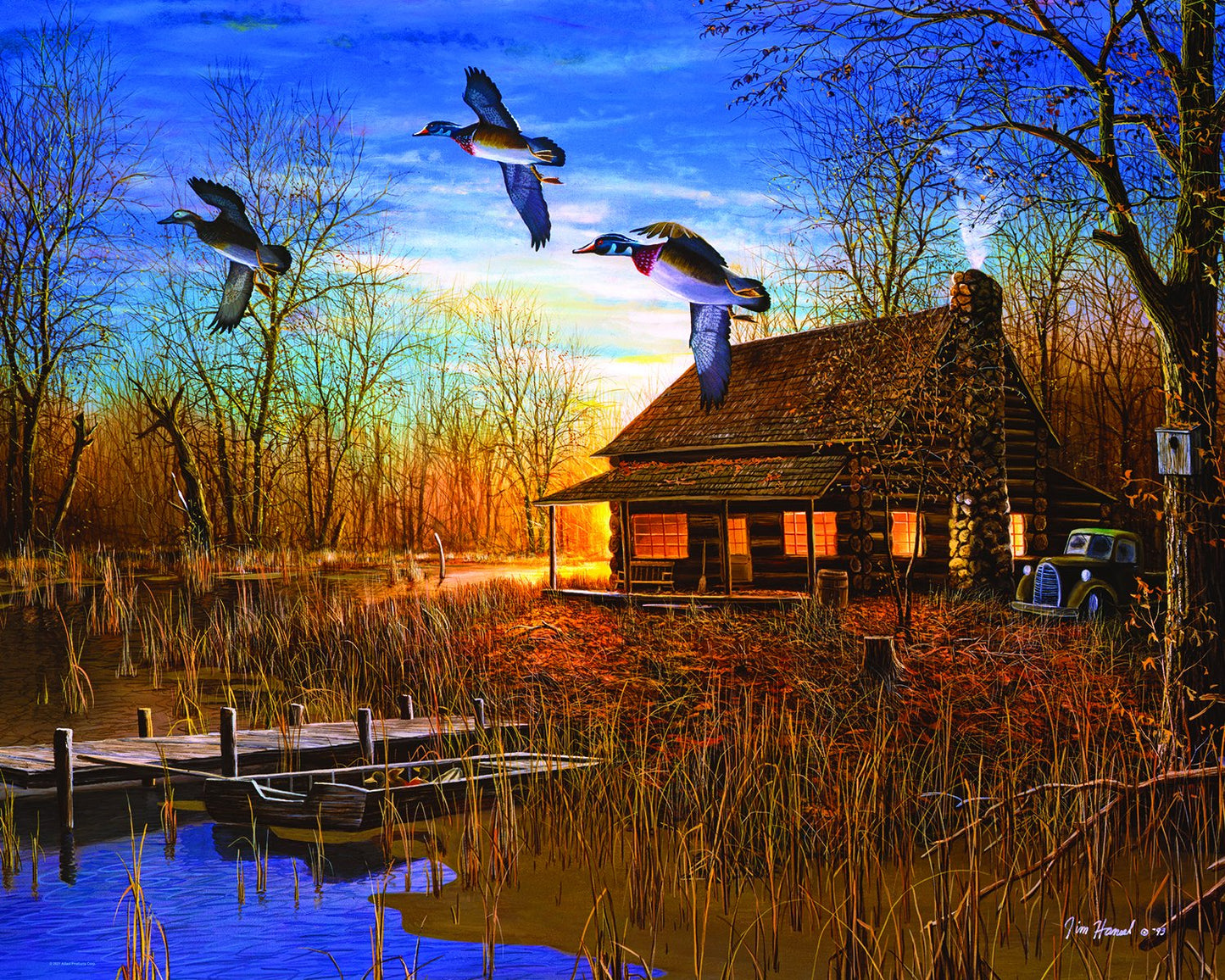 Duck Lodge 1000 Piece Springbok