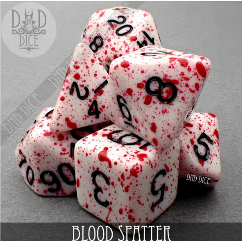 Blood Spatter (Hand-Painted)