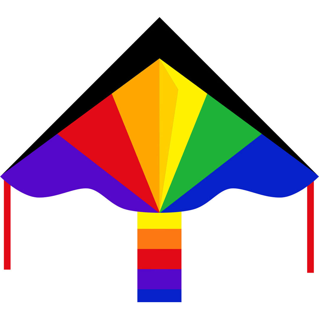 ECO: SIMPLE FLYER RAINBOW 120CM 47"