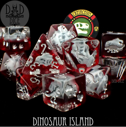 Dinosaur Island - 11 Dice Set