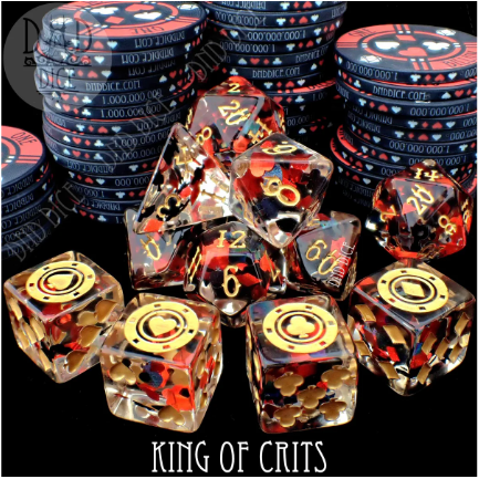 King of Crits - 11 Dice Set