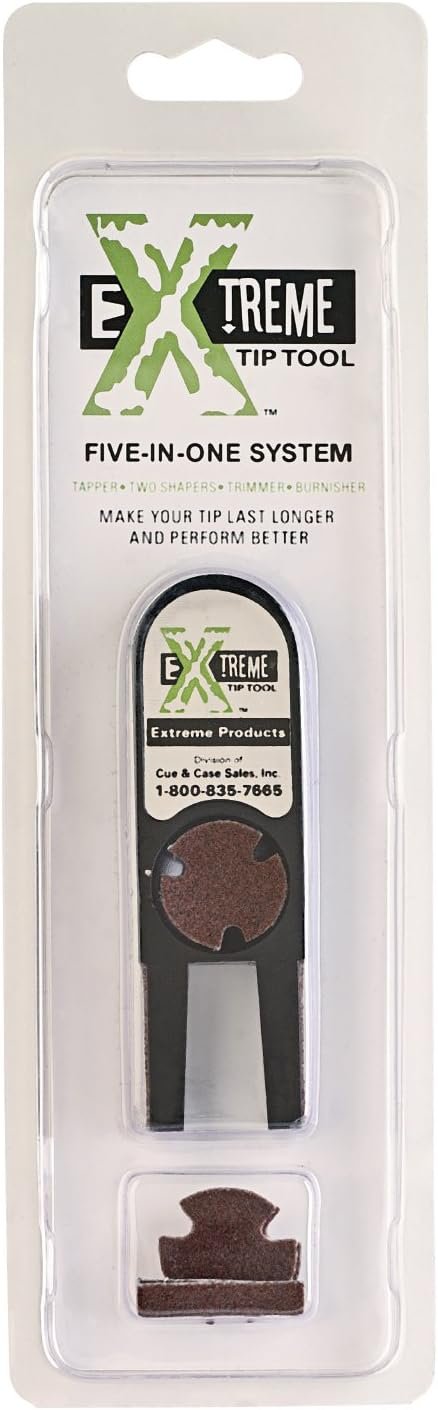 Extreme ETT 5-in-1 Aluminum Pool/Billiards Cue Stick Tip Tool