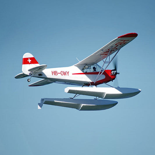Piper J-3 Cub 1400mm PNP V4 with Floats and Reflex