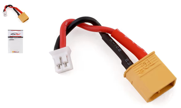 Furitek JST-PH 2 Pin to XT30 Battery Adapter Cable