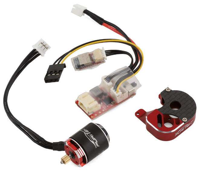 Furitek SCX24 Stinger Brushless Power System w/1212-3450kV Brushless Motor