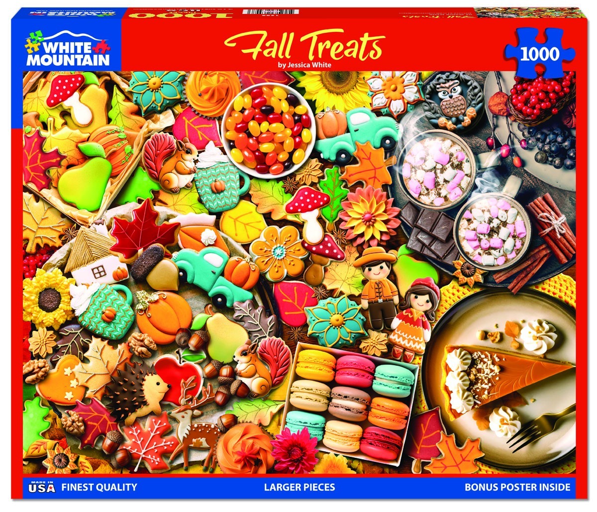 Fall Treats (1933pz) - 1000 Piece Jigsaw Puzzle