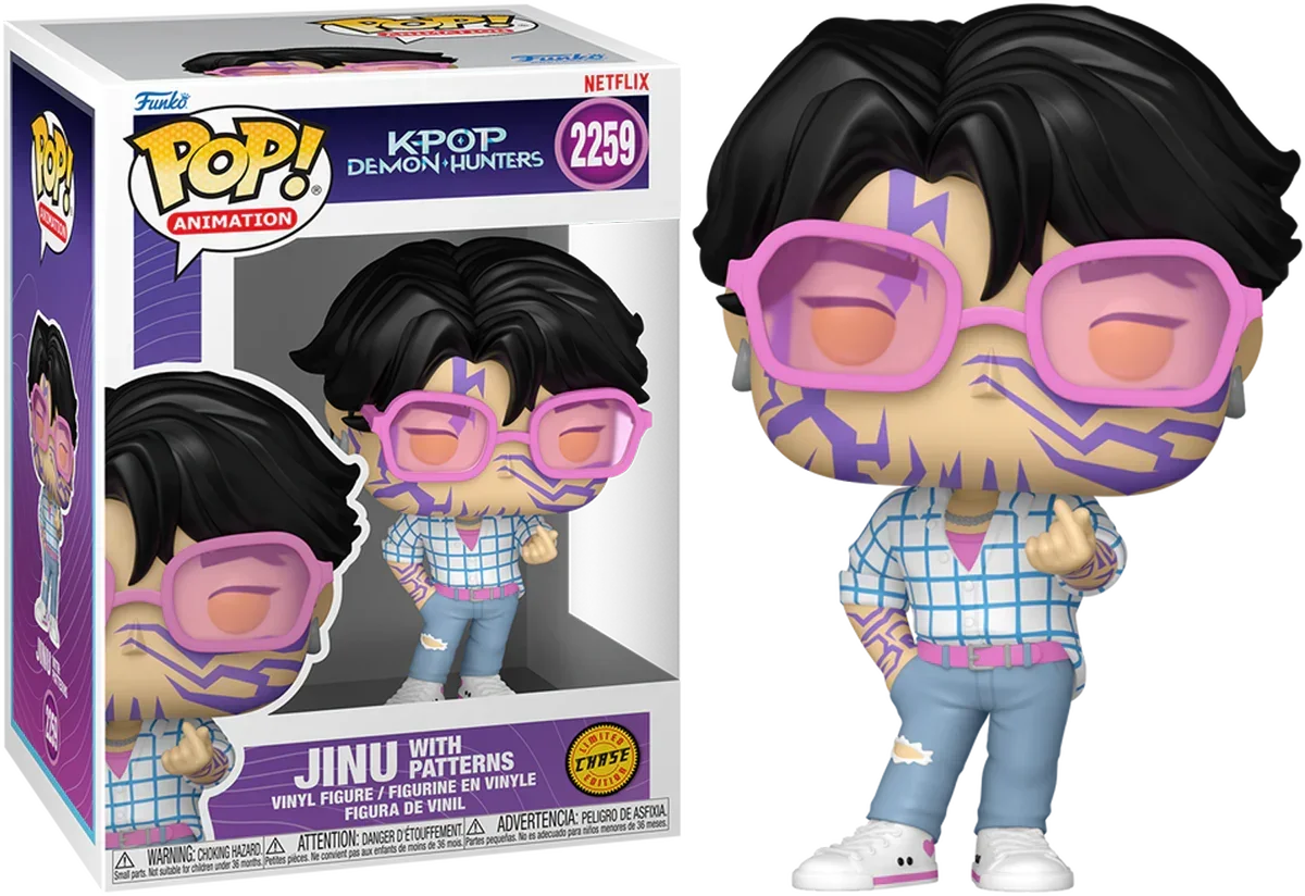 Funko pop kpop demon hunters Jino