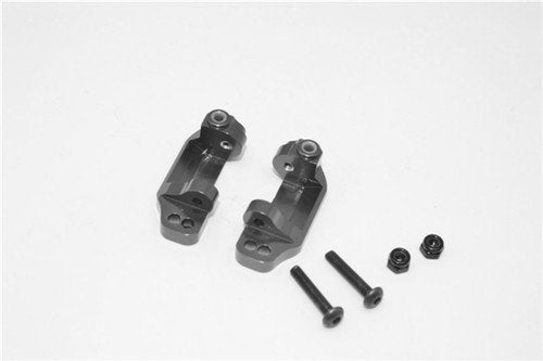 CASTER BLOCKS (GUNMETAL) SLASH / STAMPEDE / RUSTLER / BANDIT
