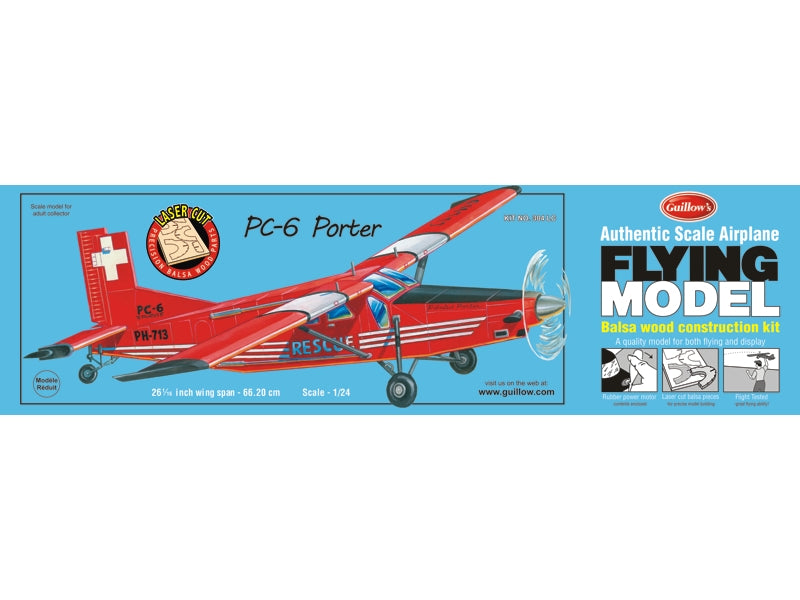 PC-6 Porter Laser Cut