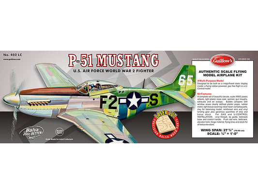 P51 Mustang Laser Cut