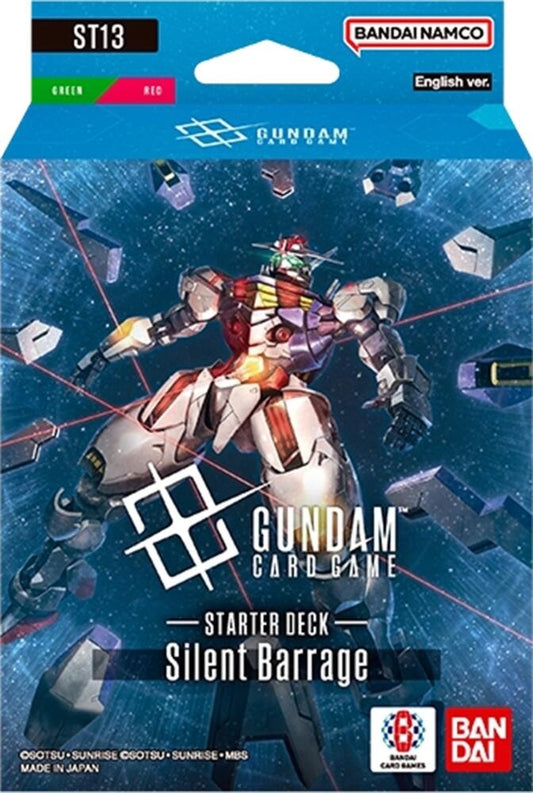 GUNDAM CARD GAME: STARTER DECK: SILENT BARRAGE [ST13] (6CT DISPLAY)