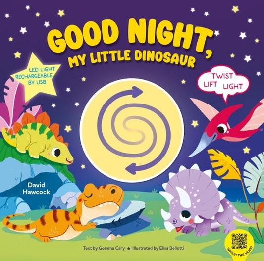 Good Night, My Little Dinosaur-A Pop-Up Night-Light Book!