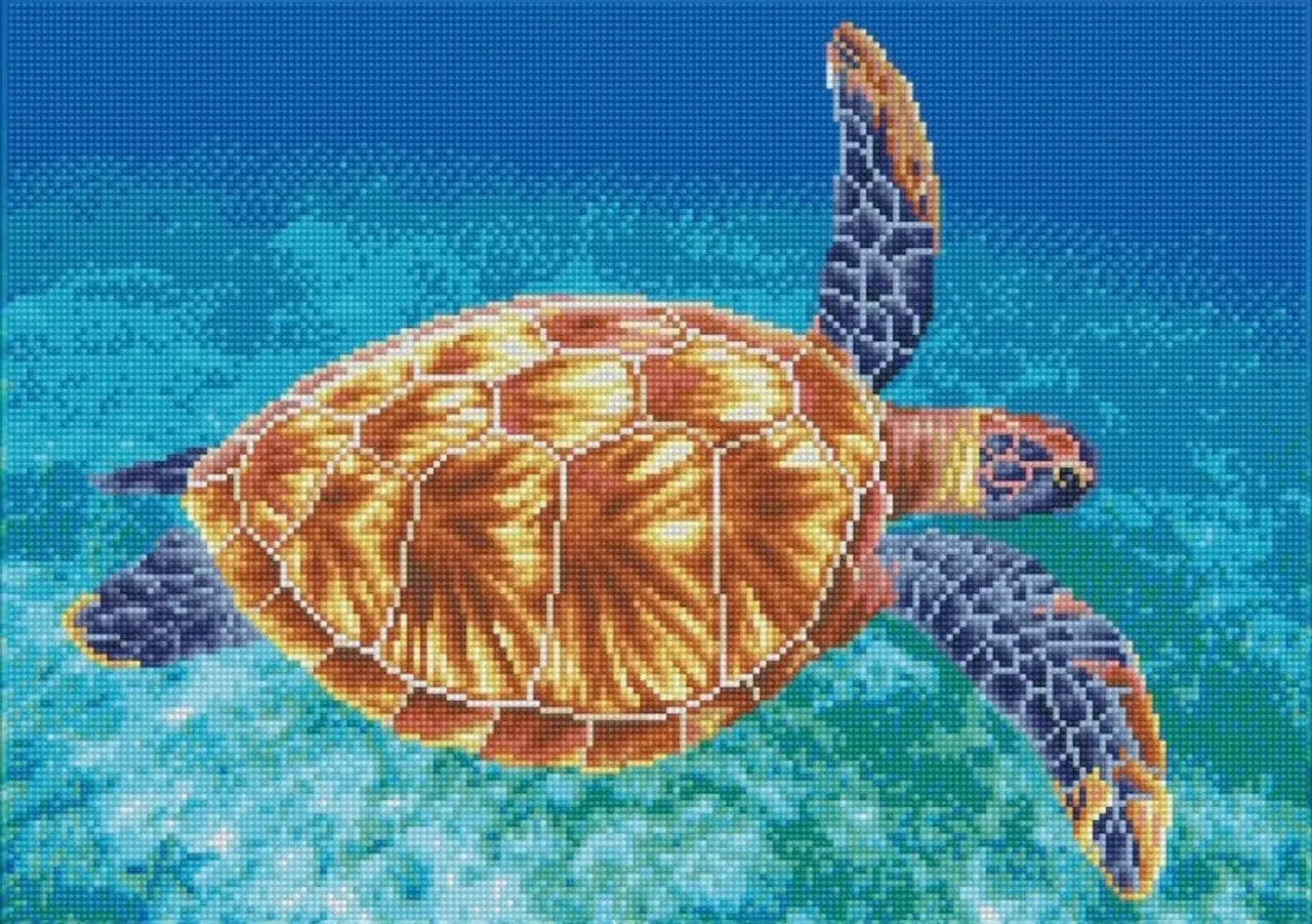Graceful Swimmer  - Diamond Dotz