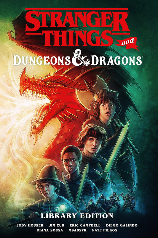 Graphic Novel: Stranger Things and Dungeons & Dragons, Library Edition