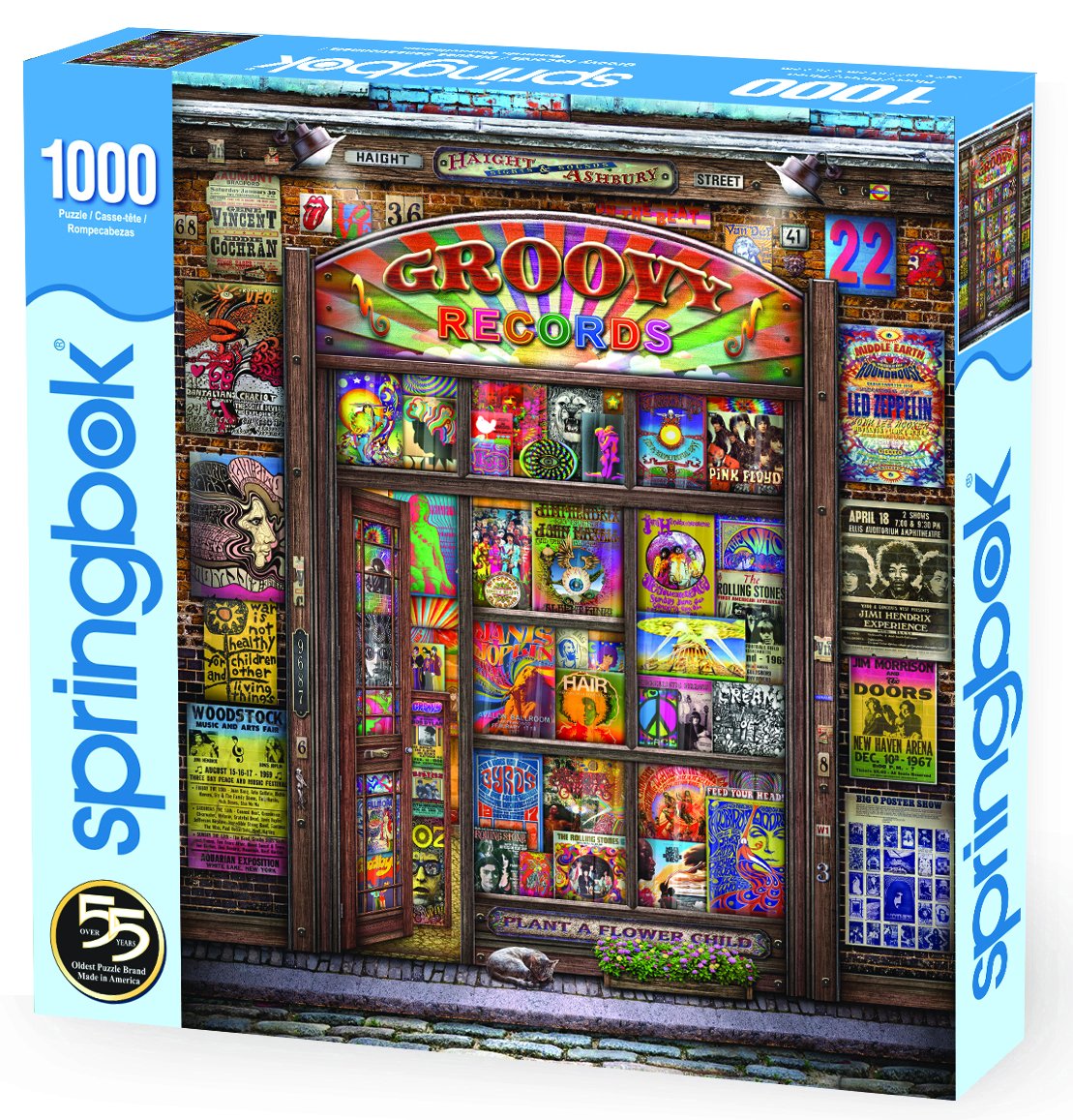 Groovy Records 1000 Piece Springbok