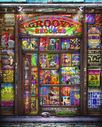 Groovy Records 1000 Piece Springbok