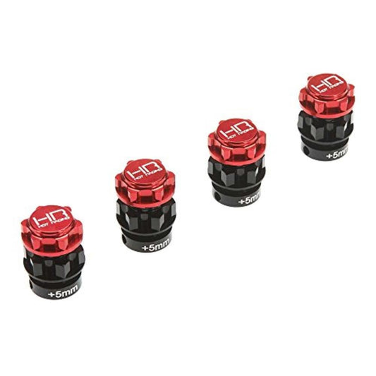 17mm Wide +5mm Hex W Serrated Nuts: Arrma Nero