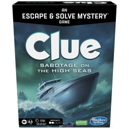 CLUE ESCAPE SABOTAGE ON THE HIGH SEAS