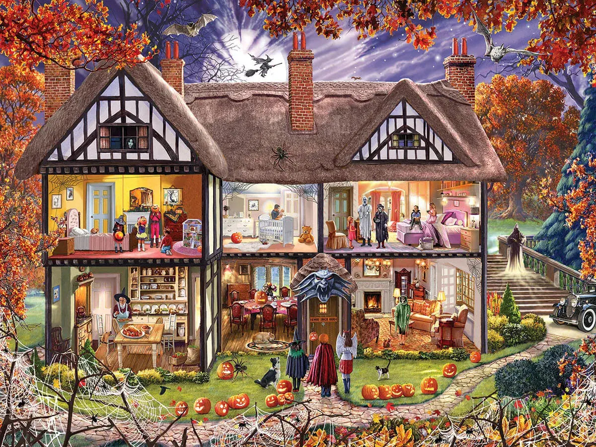 Halloween House (1290pz) 1000 Pieces