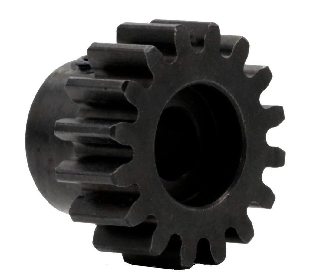 Hardened Steel 15T Mod1 5mm Pinion Gear with 2 Grub Screws