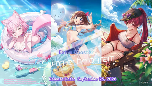 Hololive: Summer hologram: Booster Display
