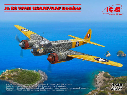 Ju-88 WWII USAAF/RAF Bomber ICM | No. 48227 | 1:48