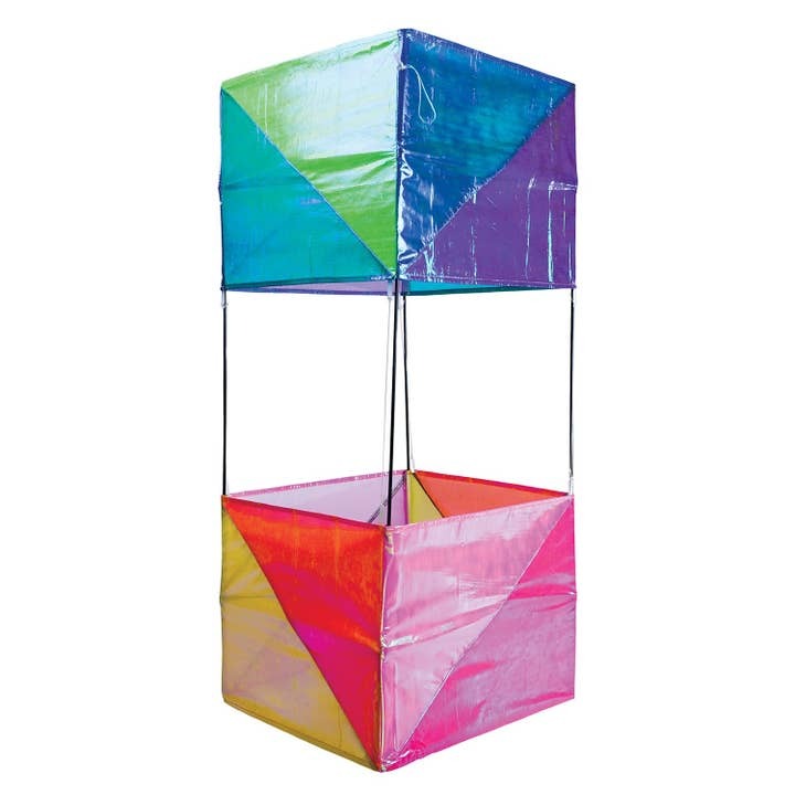 Iridescent Double Box Kite