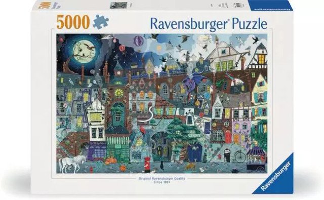 Fantasy, Victorian Street 5000 pc puzzle