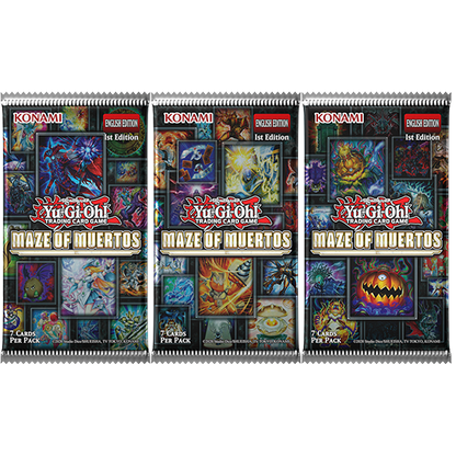 Yu-Gi-Oh: Maze of Muertos Booster Display