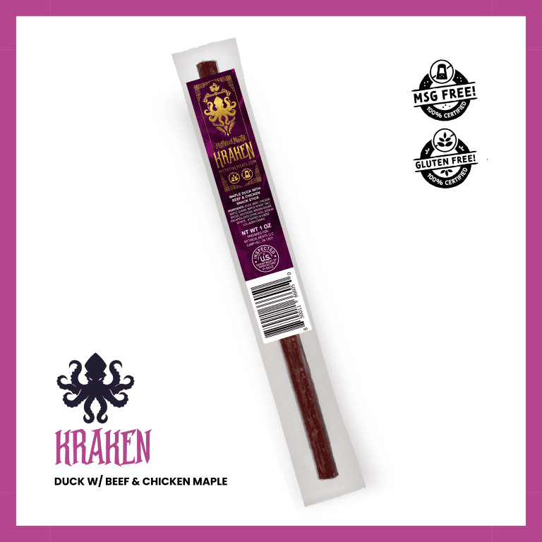 Kraken - Maple Duck with Beef and Chicken Stick