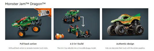 Monster Jam Dragon - Technic 42149