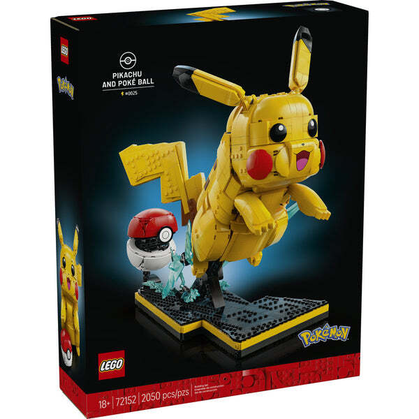 LEGO Pokémon Pikachu and Poké Ball