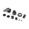 1/4 Promoto-MX Motorcycle Shock Plastics - Black