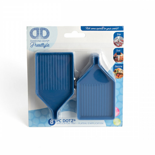 Diamond Dotz Blue Trays 8 Pk