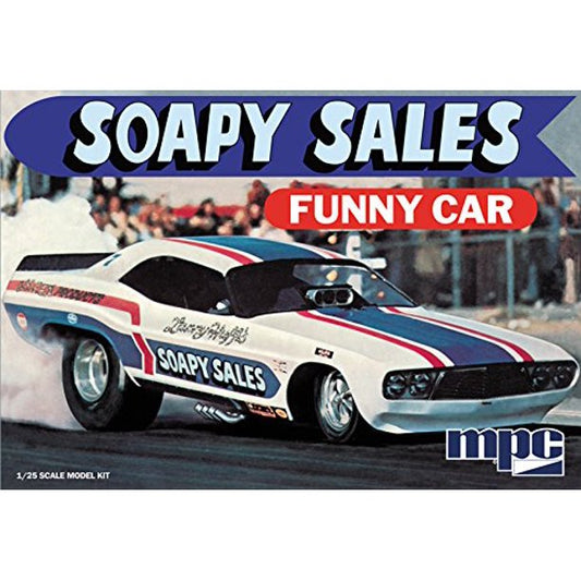 MPC 831 Soapy Sales Funny Car 1/25 Scale Plastic Model Kit