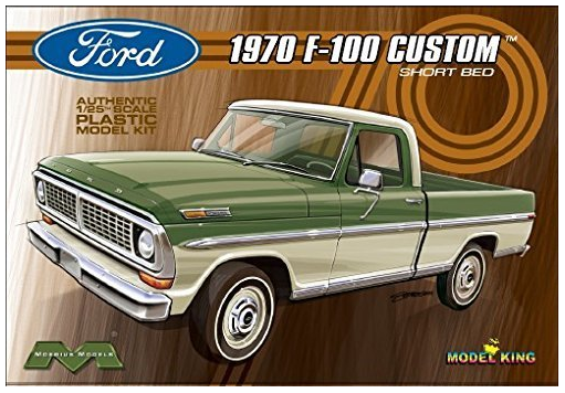 70 FORD F-100 CUSTOM CAB 1:25