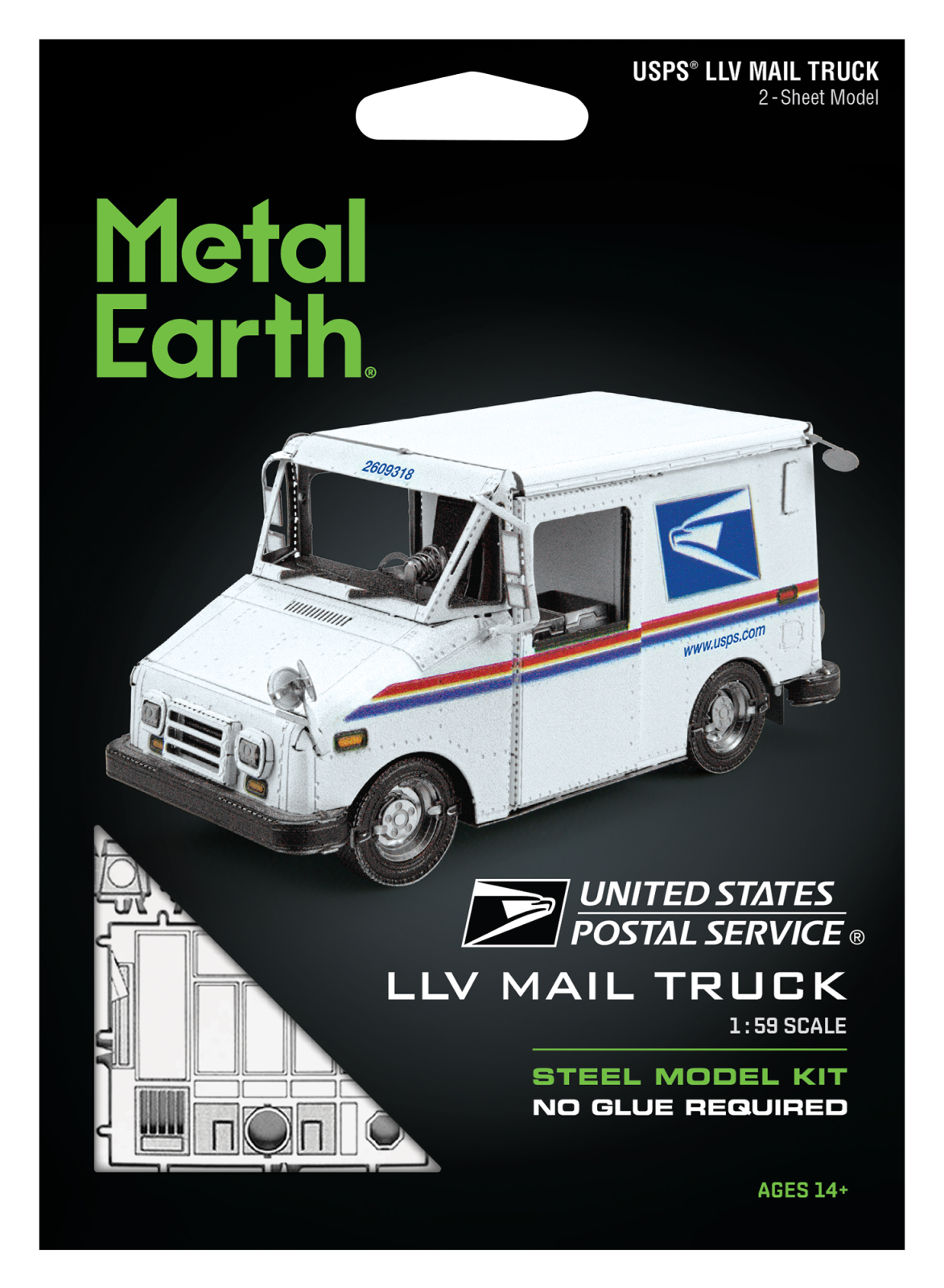 USPS LLV MAIL TRUCK