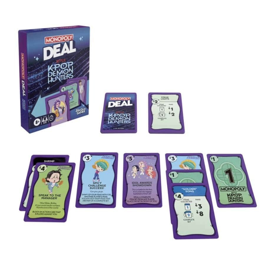 MONOPOLY DEAL: KPOP DEMON HUNTERS