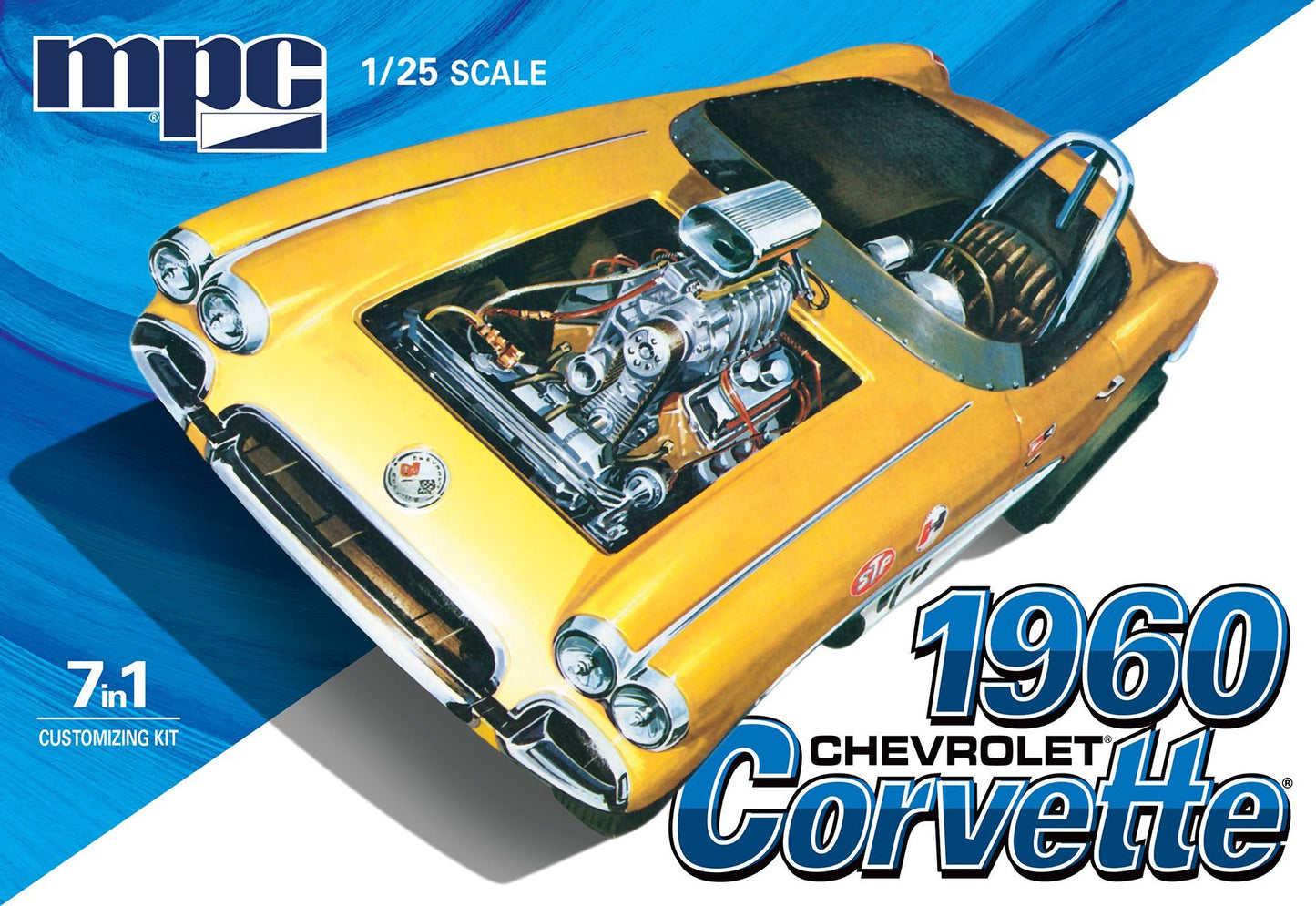 MPC 1960 CHEVY CORVETTE 7-IN-1 1:25 SCALE MODEL KIT