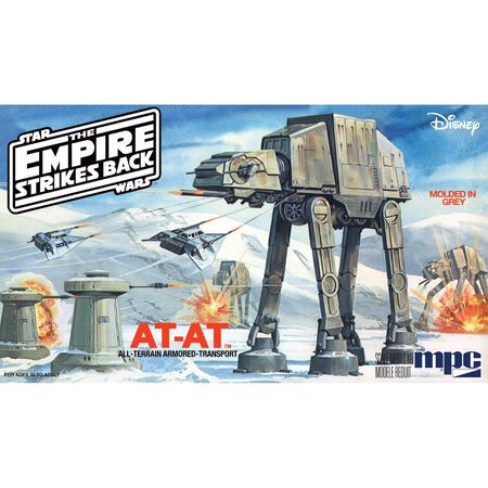 MPC STAR WARS: RETURN OF THE JEDI AT-ST WALKER 1:100 SCALE MODEL KIT