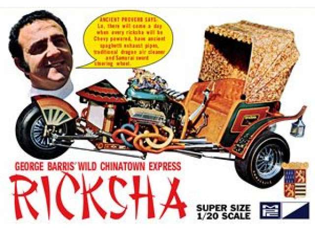 1/20 George Barris Ricksha Show Rod