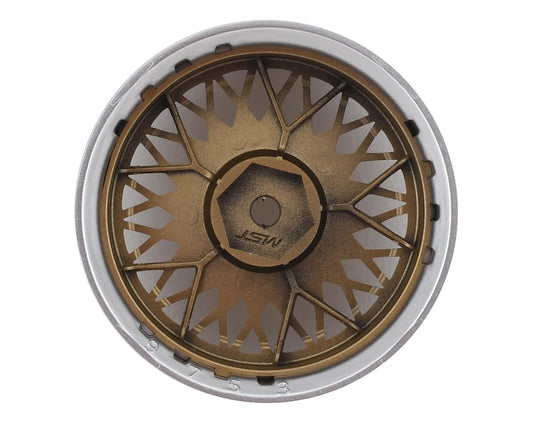 MST 501 Wheel Set (Gold) (4) (Offset Changeable) w/12mm Hex