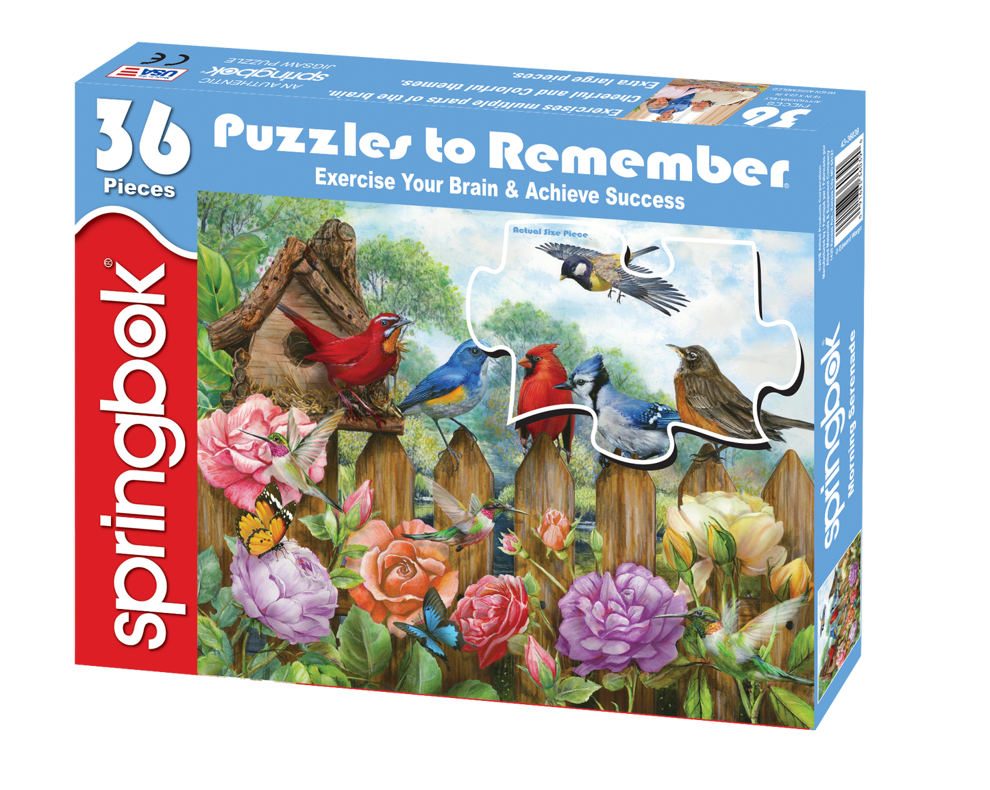 Morning Serenade (36 pc) Puzzles to Remember 36, 60 & 100 Pieces