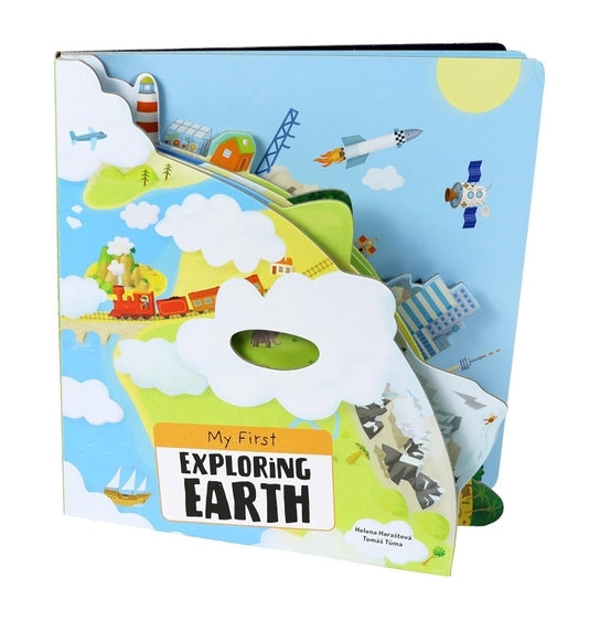 My First Exploring Earth - Layered Board Book For Kids