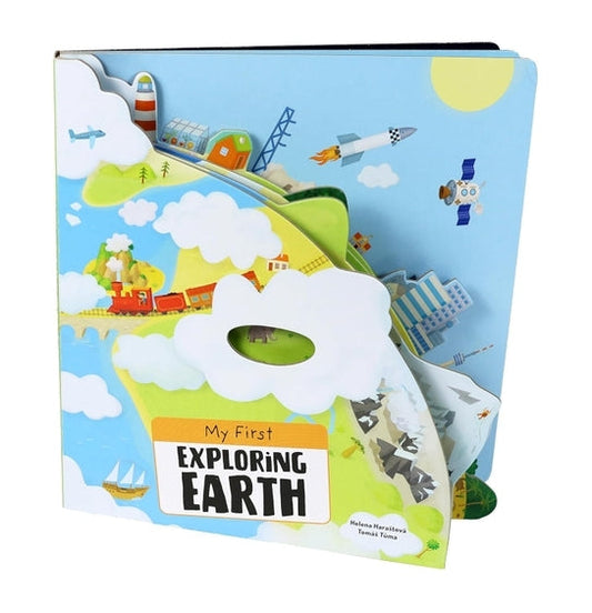 My First Exploring Earth - Layered Board Book For Kids